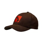 Skitt Jakt Flexfit Caps Brown S/M Med Skitt Jakt logo i front