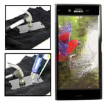 Full Frame Glas skydd Sony Xperia XZ1 (G8341) (Svart)