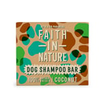 Faith in Nature Coconut Dog Shampoo Bar - 85g