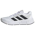 adidas Homme Questar Shoes Low, FTWR White/Core Black/Grey One, 41 1/3 EU