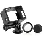 CamKix replacement Screen / Battery Extension Frame Mount Replacement for GoPro Hero 4 Black and Silver, 3 and 3+ / USB, HDMI, and SD Slots Fully Accessible - Light and Compact Housing - ONLY for Use in combination with LCD and Battery BacPacs - Includes 