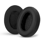 Brainwavz Earpads For ATH M50X, M50XBT, M40X, M30X, HyperX, SHURE, Turtle Beach, AKG, ATH, Philips, JBL, Fostex Replacement Memory Foam Ear Pads & Fits Many Headphones (see list), Black Oval