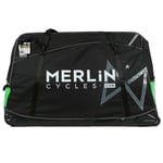Merlin Cycles Competition Travel Bike Bag - Black / Grey Green Bags Black/Grey/Green