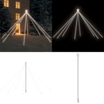 Julgransbelysning inomhus/utomhus 800 LEDs kallvit 5 m - LED-slinga - LED-slingor - Home & Living