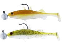 Westin Stanley The Stickleback ShadTail R 'N R 9cm 7g #4/0 Clear Water Mix 11 2-Pack