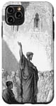 Coque pour iPhone 11 Pro Max Saint Paul Prêchant Gustave Dore Art Biblique Religieux