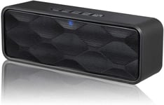 Manspyf Laptop Speakers Wireless Speaker Speakers Bluetooth Wireless Loud 4.0 Hands-Free Audio Stereo Bass Enhancement