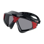 Simglasögon/simmask Sonic svart/röd - Seac
