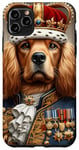 iPhone 11 Pro Max Royal Dog Portrait Royalty Cocker Spaniel Case