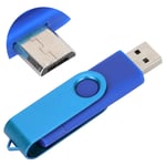 (8GB) Memory Unit USB2.0 Mini U Stick 2-In-1 For Store Photos Computer
