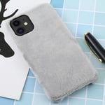 SAHUD Ultrathin Phone Case for iphone 11 Protective Back Cover Case, for iPhone 11 Plush (Color : Grey)