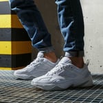 Nike M2k Tekno Trainers Shoes Sneakers Casual Gym Running Triple White All Sizes