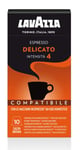 Lavazza Nespresso Compatibile Delicato Coffee Capsules (1 Pack of 10)