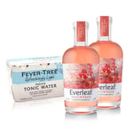 Everleaf Mountain Tonic Bundle - 2 x Mountain + 1 Free Pack of Fever-Tree Light Tonic (8x150ml)