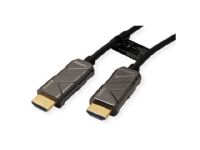 ROTRONIC-SECOMP Roline - Ultra High Speed - HDMI-kabel med Ethernet - HDMI hann til HDMI hann - 50m - Skjermet - Sort - støtter 8K 6