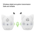 Audio Baby Monitor Wireless Digital Encryption Transmission Two‑Way Audio Baby