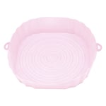 18cm Air Fryer Silikon Pot Air Fryer Korg Liner Non-Stick Ov Pink