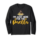 Paella Food Funny Valencian Spanish Recipe Long Sleeve T-Shirt