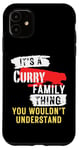 Coque pour iPhone 11 It's A Curry Family Thing Funny Men's and Women's