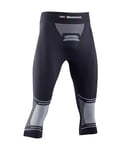 X-Bionic Energizer 4.0 Men's 3/4 Trousers, Mens, Pants, NG-YP07W19M-B002-S, Opal Black/Arctic wh, S