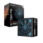 EVGA SuperNOVA 750 P5, 80 Plus Platinum 750W, Fully Modular, Eco Mode with FDB Fan, 10 Year Warranty, Includes Power ON Self Tester, Compact 150mm Size, Power Supply 220-P5-0750-X3 (UK)