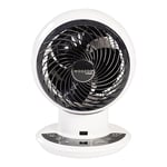 Woozoo, Ventilateur de bureau ultra puissant, silencieux & portable, 43m², Portée 28m, Oscillation multidirectionnelle, Télécommande, Moteur DC, Salon - Woozoo DC Jet 150 PCF-SDC15T - Blanc