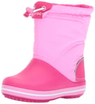 Crocs Crocband LodgePoint Boot Kids, Bottes Mixte Enfant, Rose (Candy Pink/Party Pink) 22/23 EU