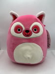 Squishmallow Lucia the Lemur pink squishy Lemar Soft Toy Plush 7.5" Inch NEW UK