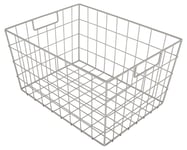 Clas Ohlson Trådkorg beige metall