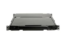 StarTech.com Dual Rail Rackmount KVM Console HD 1080p, Single Port DVI/VGA KVM with 17" LCD Monitor for Server Rack, Fully Featured 1U LCD KVM Drawer with Cables, USB Support, 44230 MTBF - Single Port Console (RKCOND17HD) - KVM-konsol - Full HD (1080p) -