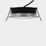 Casolux Taklampa Malou Downlight, infälld, rostfritt stål, LED, 10 - 32 V, 0.6 3.6 W, hög, med vitt / rött sken