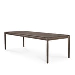Ethnicraft - Bok Dining Table Brown Oak - 100 x 240 cm - Matbord - Alain Van Havre - Brun - Trä