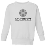 Back To The Future Mr Fusion Kids' Sweatshirt - White - 3-4 Years - White