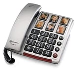 Amplicomms Bigtel 40 - Big Button Phone for Elderly - Loud Phones for Hard of