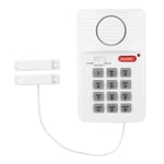 Door Alarm System 3 Settings Security Keypad With Panic Button For Home Offi MAI