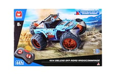 Wise Block Deluxe Off-Road RC Construction Toy, STEM Toy Compatible with Lego for Children from 8 Years, 447 Pieces Building Kits, Remote Controlled Car, RC Cars, Birthday Gifts for Children