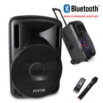 Wireless PA Speaker System Bluetooth & Microphone 12" Presentation Instructor