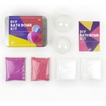 Gift Republic DIY Bath Bomb Kit Make Your Own Foaming Fizzers Set Tin Gift Box