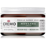 Cremo Hair Styling Cream Medium Styling Fugtgivende styling creme til Hår til mænd 113 g