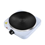 Electric Hot Plate Cooker Single Portable Table Top Kitchen Hob Stove 1000W