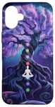 Chakra Méditation Arbre Nature Univers Éléments Coque pour iPhone 16 Plus