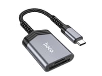 Hoco Usb-C-Kortläsare - Sd/Tf Upp Till 2 Tb