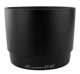 JJC Motljusskydd för Canon EF 100mm f/2.8 USM & Macro motsvarar ET-67 | Skyddar linsen mot ströljus | Lens hood