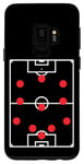 Galaxy S9 4 3 3 Football 2026 America Mexico Canada for men, Case