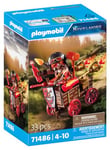 Playmobil 71486 Knights of Novelmore: Kahboom's Racing Cart, medieval castle and knights’ toy, fun imaginative role-play, playset suitable for children ages 5+