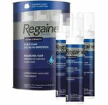 Regaine For Men Extra Strength Hair Regrowth Foam, 3 X 73ml Three Month Supply