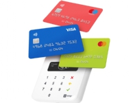 SumUp Plus, Kontaktløs, Kreditt kort, Debit card, Mobile wallet, Apple Pay, Google Pay, Batteri
