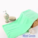 Car Cleaning Towel Shower Cloth Dry Body Mint Green