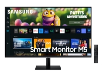 Samsung Smart Monitor M5 S32CM500EU, 81,3 cm (32), 1920 x 1080 piksler, Full HD, LED, 4 ms, Sort