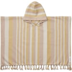 Liewood Roomie poncho – Y/D stripe: peach/sandy/yellow mellow - 1-2år